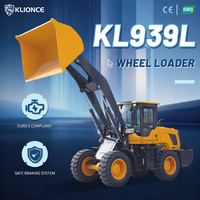 Hocheffizienter Radlader KL939L mit 76kW Motor, 1700kg Nennlast und 1,55m³ Schaufelkapazität für Ranch, Bau und Materiallager