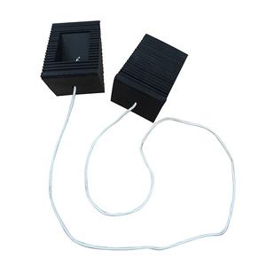 Cales de roue en caoutchouc robustes pour voitures et motos avec corde, bloc de sécurité de stationnement antidérapant - Product Image 5
