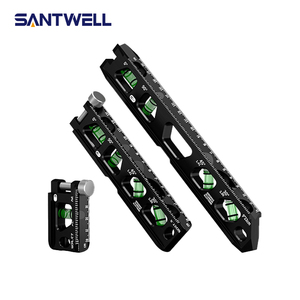 Solide Aluminium-<span class=keywords><strong>Mini</strong></span>-Wasserwaage, magnetisch, hochpräzise, kleine Libelle, 60mm 150mm 230mm Rohr-Nivellierwerkzeug - Product Image 2