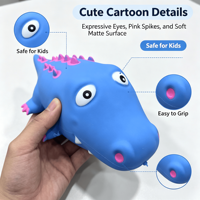 Offre Spéciale – Jouet anti-stress en TPR souple et réaliste en forme de crocodile géant, à rebond lent, mignon, pour 14 ans et plus, cadeau de fête, boîte mystère