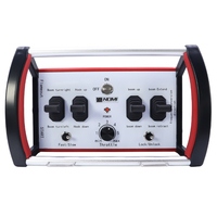 hydraulique joystick vanne directionnelle 4 leviers camion grue radio kits de télécommande intelligents