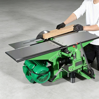 Raboteuse de table électrique multifonctionnelle 80 mm, mini-raboteuse à bois électrique avec base en aluminium, durable