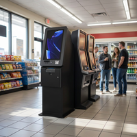 FutureLogic Gen 2 Evrensel TITO Yazıcılı Jetonlu Bilet Giriş-Çıkış Ödüllü Kiosk ARCADE MAKİNESİ Beceri Oyunları (İngilizce)