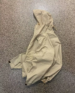 Veste en nylon à carreaux personnalisée avec logo, vente en gros, légère, imperméable, streetwear, coupe-vent - Product Image 3