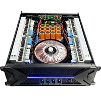 Amplificateur de puissance professionnel de classe TD 3U (4X2000W RMS) adapté aux KTV, aux concerts et aux bars (OEM/ODM, logo personnalisé disponible)