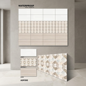 Azulejos de Porcelana Cerámica Esmaltada y Pulida para Paredes Exteriores y Baños, 300x600mm, Precio de Mayorista de Fábrica China - Product Image 1