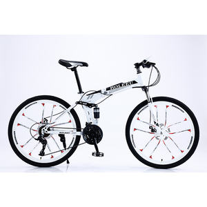 Bicicleta de Montaña Plegable de Acero con Llantas Gruesas de Aleación, 21 Velocidades, Frenos de Disco Dobles, Alta Calidad, Precio Económico, Modelo 2026 OEM - Product Image 6