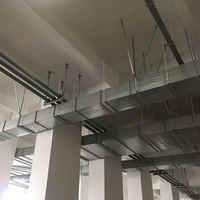 Support multifonction intégré pour câblage électrique, échelle à câbles et fixation de conduites combinées