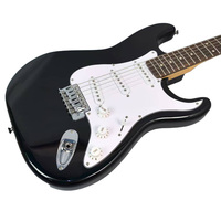 L'usine vend des guitares électriques ST populaires à bas prix. Planches de fingerboard en érable et en palissandre très populaires.