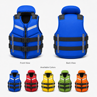Gilet de sauvetage pour rafting en eaux vives 150N, Oxford 600D, mousse NBR, PFD réglable pour le sauvetage en rafting commercial