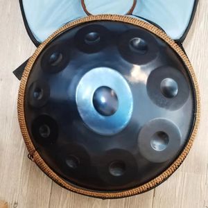 Tambour à main en acier inoxydable 440/432hz fait à la main 22 pouces <span class=keywords><strong>Handpan</strong></span> pour débutant - Product Image 4
