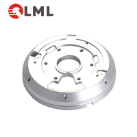 Machine à tour CNC en aluminium de haute précision, 6061, pièces rotatives