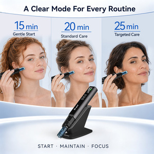 <span class=keywords><strong>Dermapen</strong></span> sans fil <span class=keywords><strong>M8</strong></span> Max, stylo de micro-aiguilletage automatique avec longueur d'aiguille réglable pour les soins de beauté du visage et du corps, prise US - Product Image 3