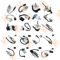 Électrovanne d'arrêt 12V 1756ES-12SUL5B1S5 SA-4899-12 adaptée pour Kubota D722 Z482 D902 solénoïde d'arrêt de moteur Diesel