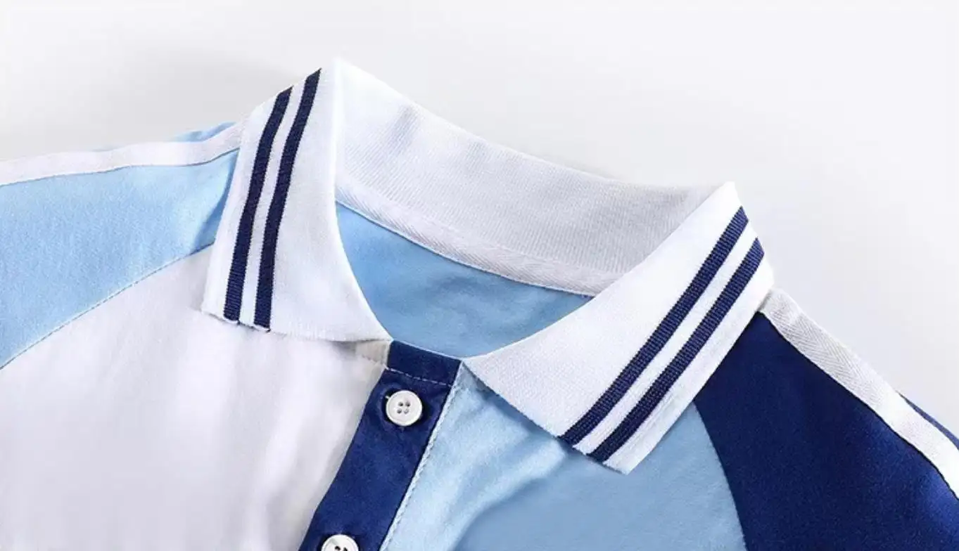 Uniformes de survêtement d'école moderne de maternelle sur mesure, polo coloré design uniformes d'école et vêtements de sport pour garçons et filles
