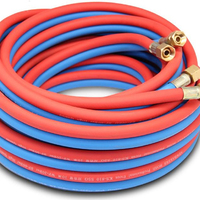 Tuyau en caoutchouc de gaz de soudage à Double Double oxygène acétylène personnalisé