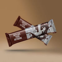 Sachet en aluminium scellé sur trois côtés pour café, bonbons et poudre, idéal pour le stockage et la conservation de la fraîcheur