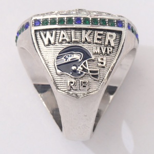 Custom Rhinestone 2026 Seattle Seahawks LX Championship <strong>Ring</strong> Bling <strong>Crystal</strong> Men's Fan Gift - Product Image 2