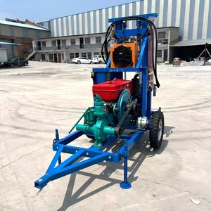 Foreuse de <span class=keywords><strong>puits</strong></span> d'<span class=keywords><strong>eau</strong></span> sur roues de haute qualité certifiée CE ISO, portée maximale 200m, machine de forage de <span class=keywords><strong>puits</strong></span> - Product Image 6