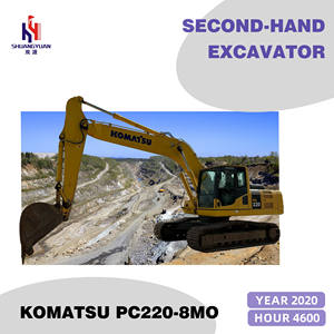 Escavatori Cingolati Usati Komatsu PC220-8mo 2020 4600 ore, Vendita Calda - Alta Qualità Originale per Pompe di Trasporto su Larga Scala - Product Image 1