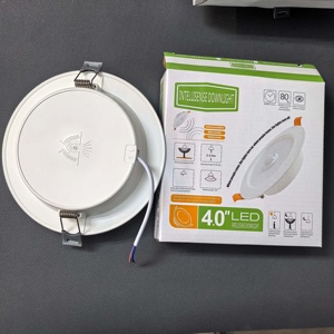 Luz LED con Sensor Aulipur AC180-220V, Sensor de <span class=keywords><strong>Movimiento</strong></span> PIR y Sensor de Cuerpo Humano, Downlight Empotrable Ultrafino, 7W 9W 12W Opcional - Product Image 4