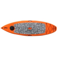 Planche à pagaie Yak Outdoors professionnelle, écologique, durable, en plastique, 3m (10 pieds), 1 personne, capacité 100 kg, pour femmes et hommes