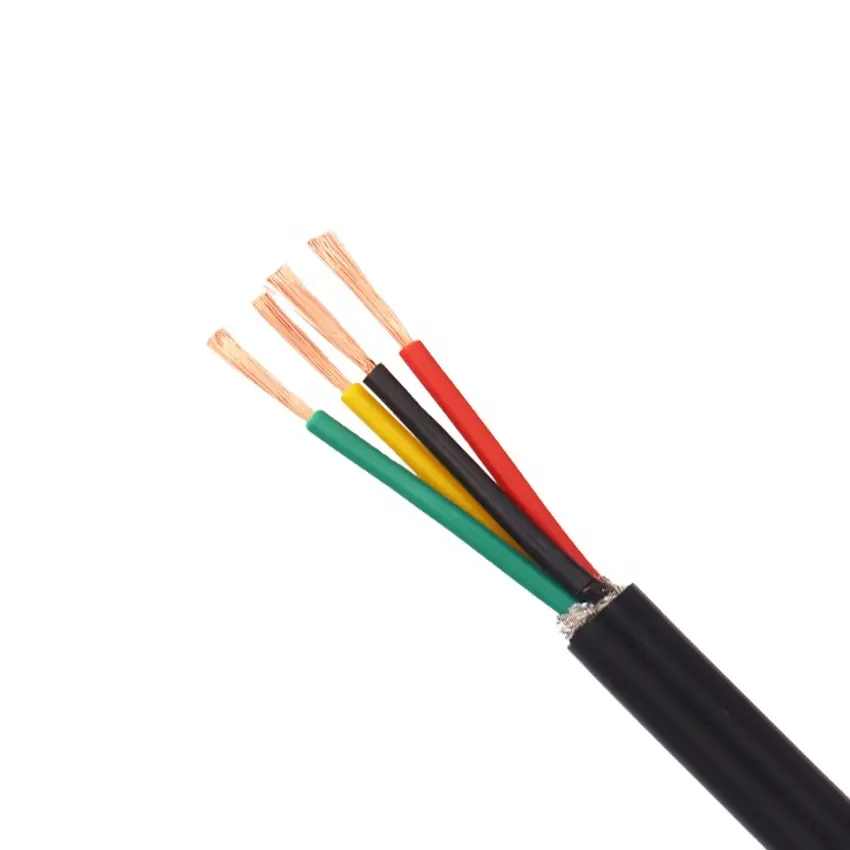 Yuedao кабель RVVP на возраст 2, 3, 4, 5, провод электрического кабеля сердечника кабеля питания
