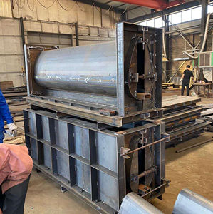 Type fendu de moule en acier de gouttière d'ovate pour la collection efficace d'eau de pluie - Product Image 3