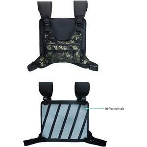 Kleurrijke Tactische Borsttas Mode <span class=keywords><strong>Bullet</strong></span> Hip Hop Heuptas Trainingsvest Buiktas Outdoor Heren Running Borst Rig Tas - Product Image 5