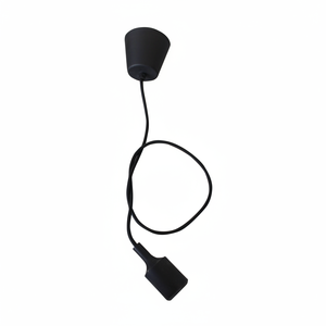 Lampada a sospensione in silicone nero (GSC 0702180) - Product Image 2