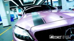 Película de revestimiento de <span class=keywords><strong>vinilo</strong></span> para coche, sin burbujas de aire, 1,52x18m, pintura Original, <span class=keywords><strong>color</strong></span> rosa pasión - Product Image 2