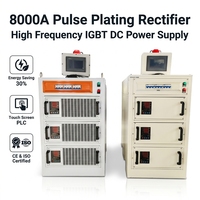 Alimentation électrique pour machine d'électrodéposition CC de haute qualité en Chine, redresseur 8000 ampères, prix du redresseur à impulsions pour électrodéposition