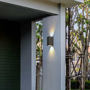 Applique murale LED extérieure double tête, étanche, pour cour, balcon, extérieur - Product Image 4