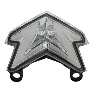 Luz Trasera LED Integrada con Intermitentes y Luz de Freno Lingtan para Motocicleta <span class=keywords><strong>Kawasaki</strong></span> <span class=keywords><strong>Z125</strong></span> 2013-2022 <span class=keywords><strong>Ninja</strong></span> ZX6R Z800 LA019501 - Product Image 3