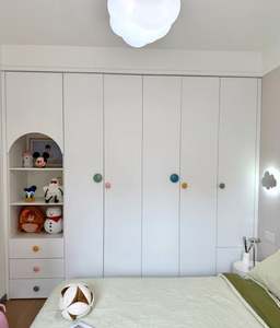 Armoire de chambre moderne personnalisée pour enfants avec design écologique et fonctions d'économie d'espace - Product Image 6