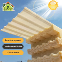 Panel de Techo de PVC Ligero y Hueco, Láminas de Techo de Plástico con Perfil de Alta Flexibilidad para Aplicaciones en Techos Curvos, Pérgolas y Gazebos