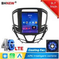 Reproductor de Video para Auto de 9.7" Estilo Tesla para Opel Insignia 2014-2018, Navegación GPS Integrada, DSP, Carplay, Radio, Unidad Principal Android para Auto