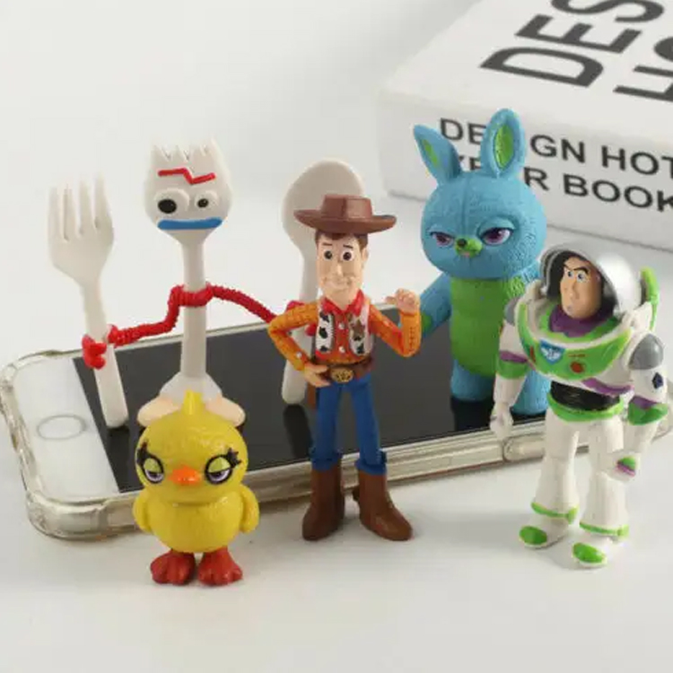 7 Pcs/set Plastic Woody Toy Story Toy Jessie Buzz Light Year