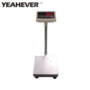 उद्योग के लिए बेंच पैमाने सस्ते बिक्री HY-EA 30kg 60kg 150KG 300KG निविड़ अंधकार स्टेनलेस स्टील इलेक्ट्रॉनिक मंच पैमाने - Product Image 2