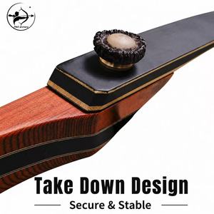 Arc <span class=keywords><strong>de</strong></span> chasse PMZ 60 pouces, recurve démontable 20-60 lbs, pour tir sportif extérieur, durable, stable et précis - Product Image 5