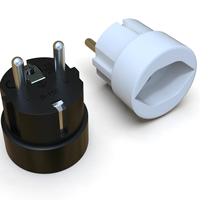 Adaptateur de prise Schuko EU Bosslyn B-159 250V 16A pour les voyages et usage général
