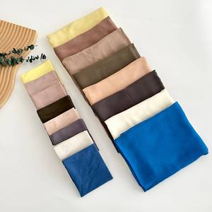 New Design <b>Modal</b> <b>Hijab</b> Set Matching Color With 10cm Cotton Jersey Undercap Premium Matching Bamboo Woven <b>Modal</b> Cotton <b>Hijab</b> Set - Product Image 6