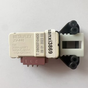 Interruttore per Porta Metalflex 2805310400, Ricambio Elettronico per Elettrodomestici, Blocco a Ritardo per <span class=keywords><strong>Lavatrice</strong></span> - Product Image 1