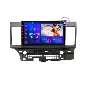 Srnubi 안드로이드 12 미쓰비시 창기병 10 CY 2007 - 2017 멀티미디어 비디오 플레이어 2 Din GPS IPS 4G 스테레오 DVD에 대한 Carplay 자동차 라디오