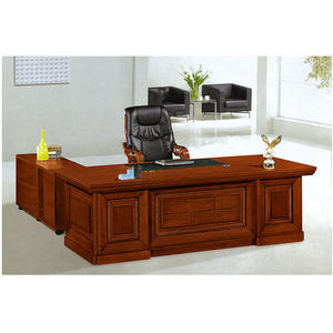 MDF Pegatina en forma de L Oficina Escritorio ejecutivo Oficina Estación DE TRABAJO Trabajo moderno Ceo Muebles ejecutivos - Product Image 6