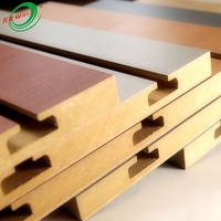 Panneaux de fibres mdf placage mélaminé personnalisés vente en gros panneau mural latte mdf