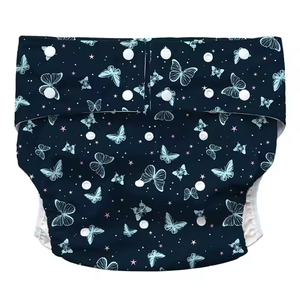 <span class=keywords><strong>Couche</strong></span> lavable pour adulte Pantalon d'incontinence pour personnes âgées <span class=keywords><strong>Couche</strong></span> réutilisable pour adulte Taille unique Couches <span class=keywords><strong>en</strong></span> tissu réglables - Product Image 1
