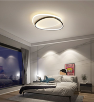 Plafonnier LED moderne simple pour salon, lampe triangulaire nordique, décoration d'intérieur