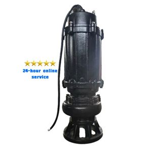 Large Industrial WQ Type Centrifugal Self-Priming <b>Submersible</b> Drainage-Sewage <b>Pump</b> With Cutter 6inch for Dirty Water - Product Image 1