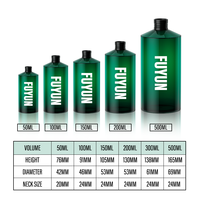 Bouteille de shampoing debout en plastique PET écologique de 300ml pour savon liquide avec pulvérisateur à pompe